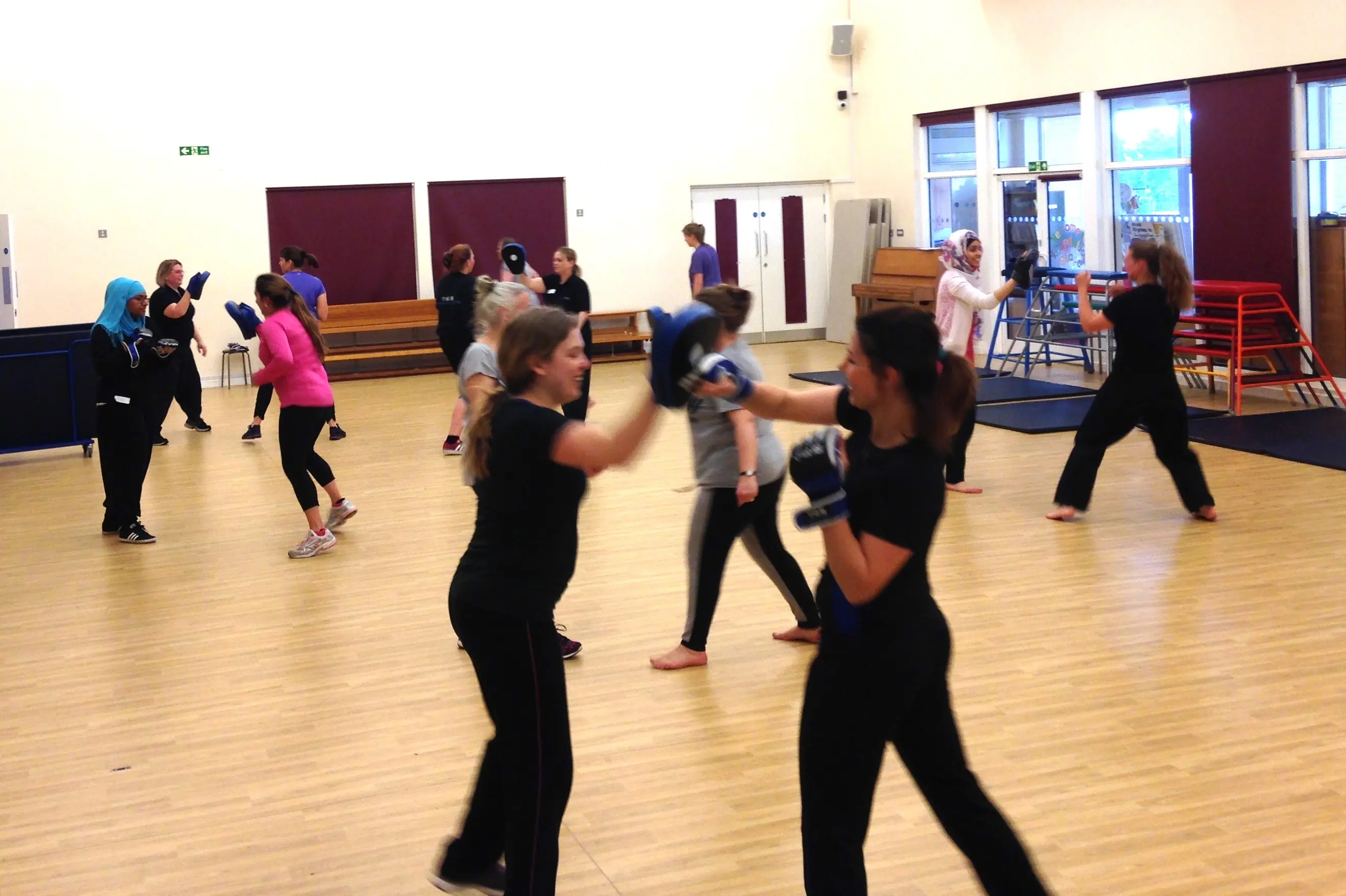 Female martial arts and self-defence classes with female instructor at Shuhari Self Defence Slough