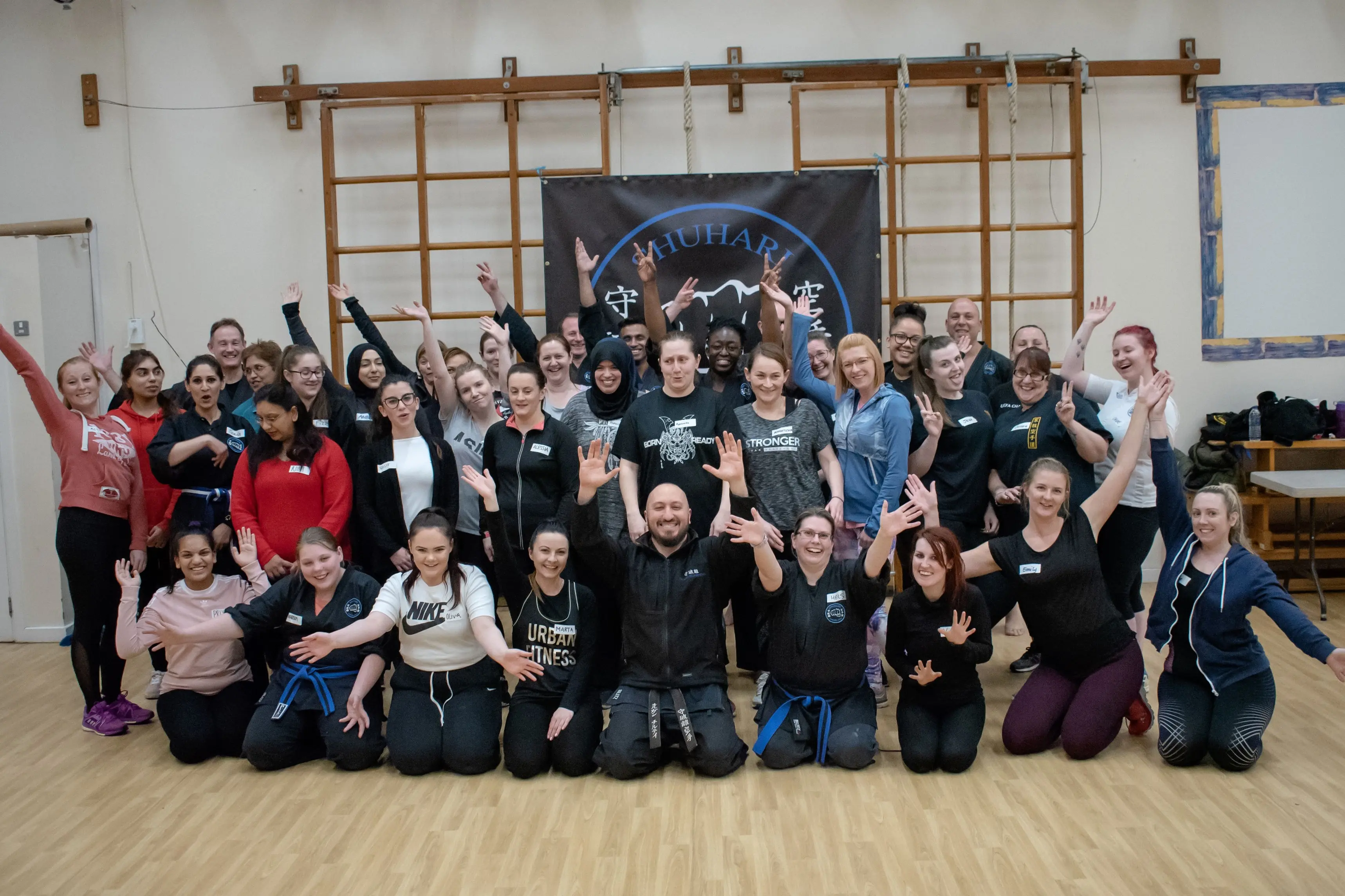 Female martial arts and self-defence classes with female instructor at Shuhari Self Defence Slough