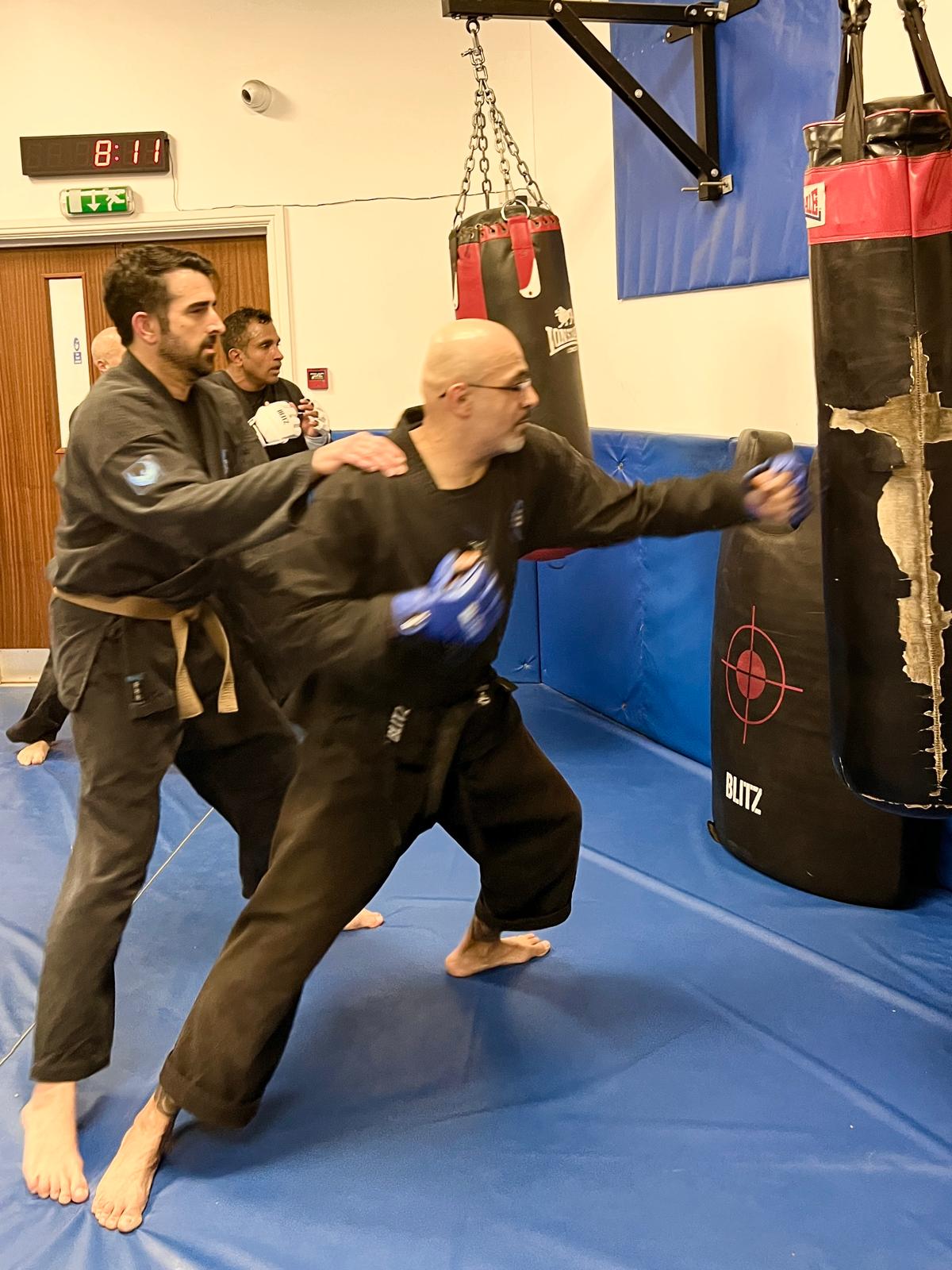 Adult martial arts training at Shuhari Self Defence in Slough, Start Martial Arts at 30, 40, or 50