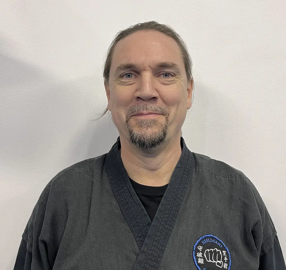 Adam Sherlock assistant instructor of martial arts club Shuhari Self Defence in Slough