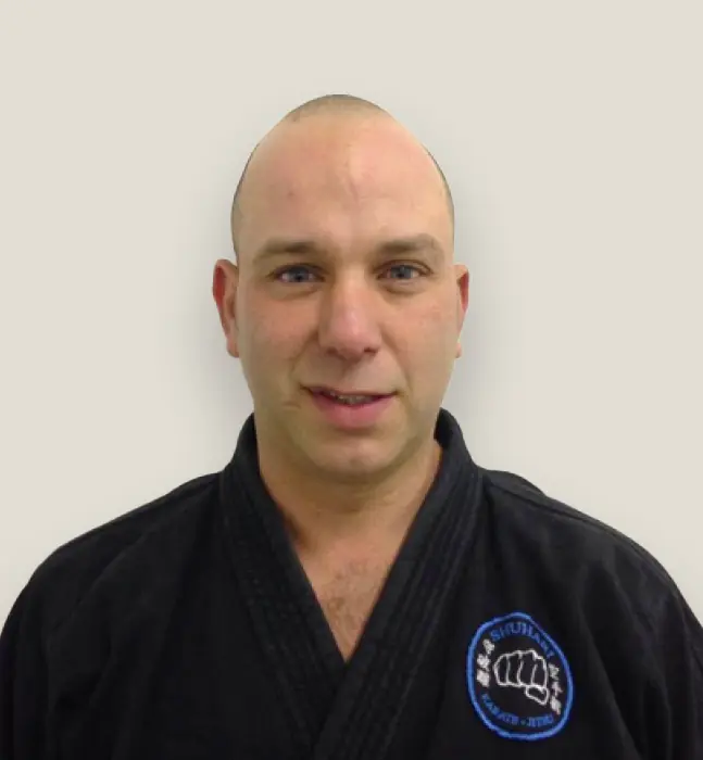 James Holden instructor of martial arts club Shuhari Self Defence