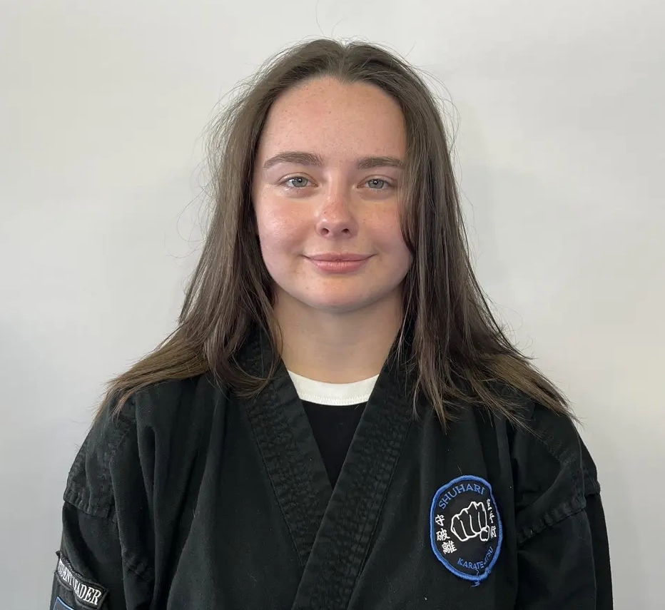 Michelle Barczyk assistant instructor of martial arts club Shuhari Self Defence in Cippenham