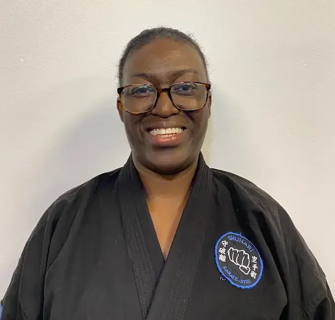 Vuyo Halimana instructor of martial arts club Shuhari Self Defence in Bracknell