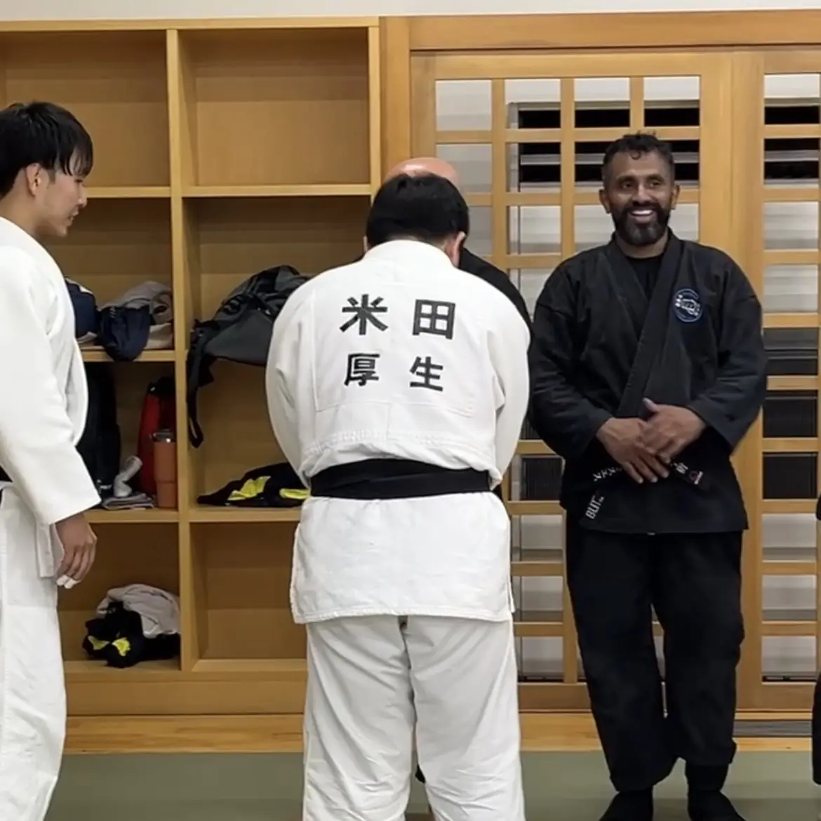 John Moses of Shuhari Self Defence Bracknell learning Judo in Kogakkan school Japan from Matsuda Taku Sensei John Moses of Shuhari Self Defence Bracknell learning Judo in Kogakkan school Japan from Matsuda Taku Sensei