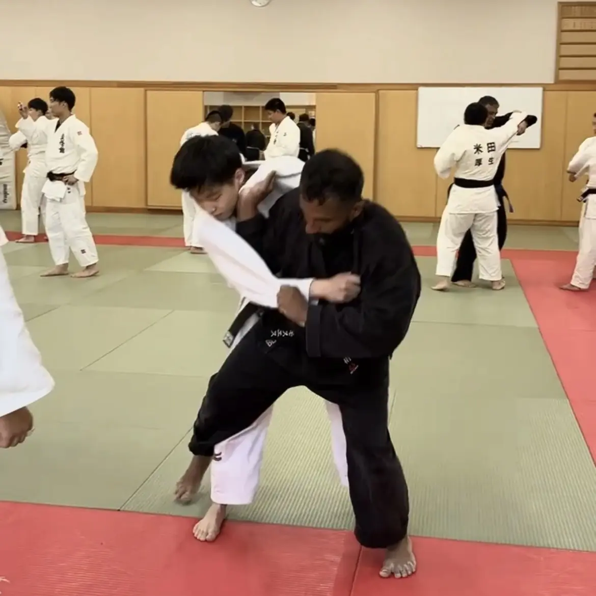 John Moses of Shuhari Self Defence Bracknell learning Judo in Kogakkan school Japan from Matsuda Taku Sensei John Moses of Shuhari Self Defence Bracknell learning Judo in Kogakkan school Japan from Matsuda Taku Sensei