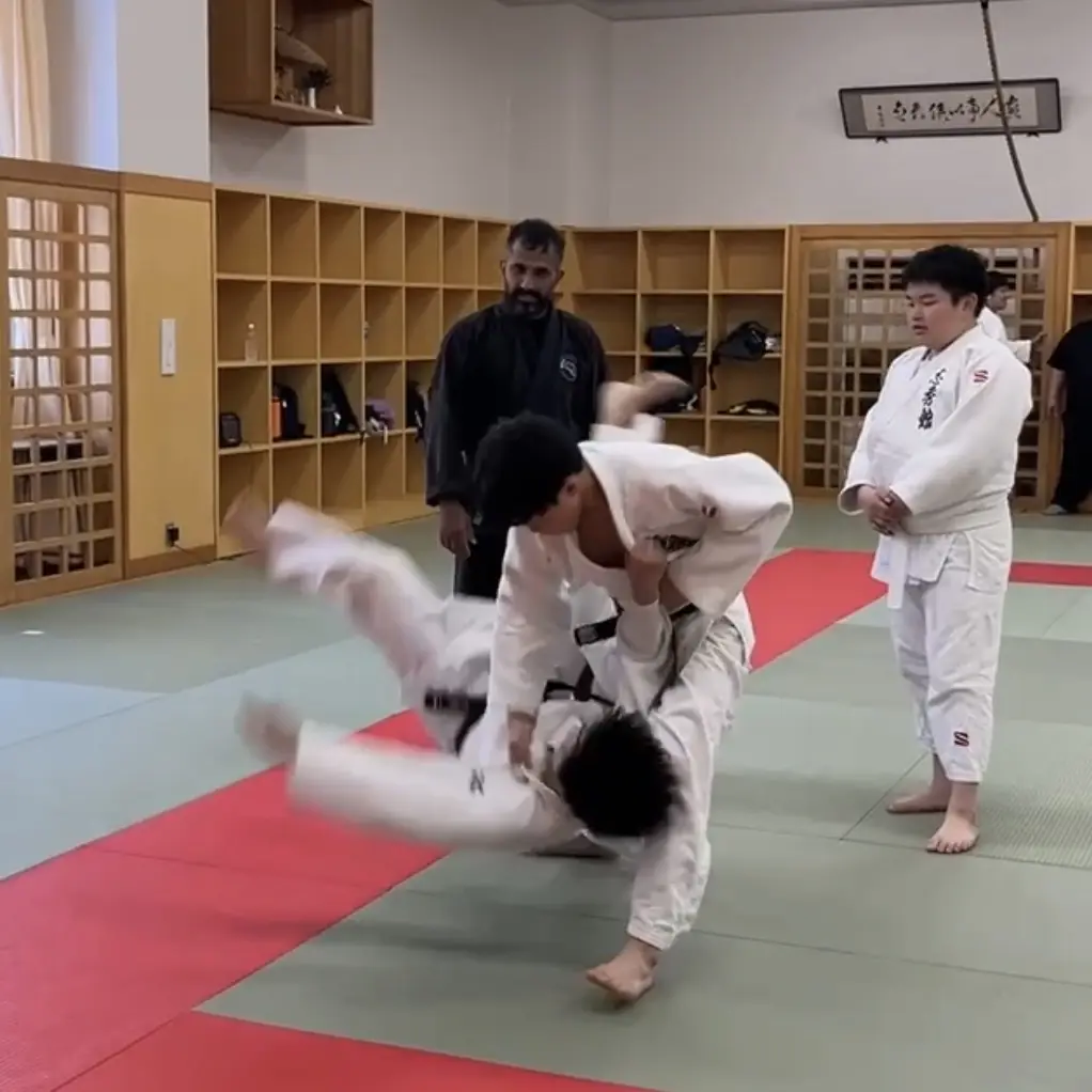 John Moses of Shuhari Self Defence Bracknell learning Judo in Kogakkan school Japan from Matsuda Taku Sensei John Moses of Shuhari Self Defence Bracknell learning Judo in Kogakkan school Japan from Matsuda Taku Sensei