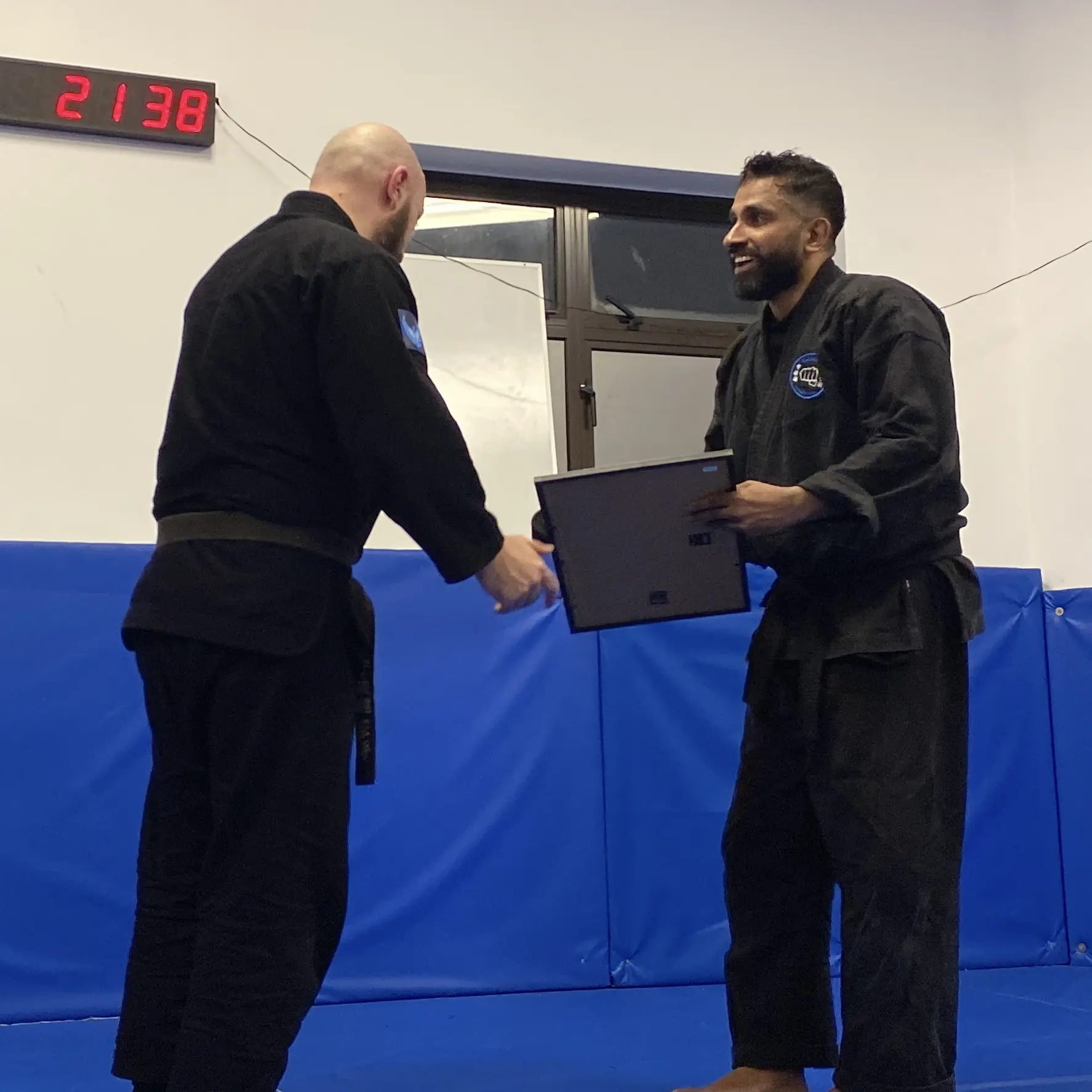 John Moses of Shuhari Self Defence Bracknell graded to his second dan black belt by his instructor Olgun Tiltay John Moses of Shuhari Self Defence Bracknell graded to his second dan black belt by his instructor Olgun Tiltay